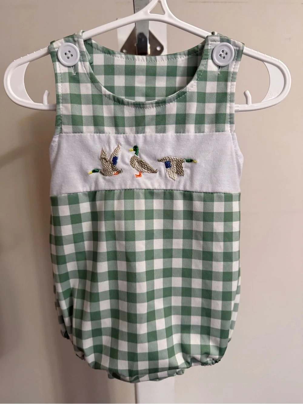 Boutique Mallard Duck Romper